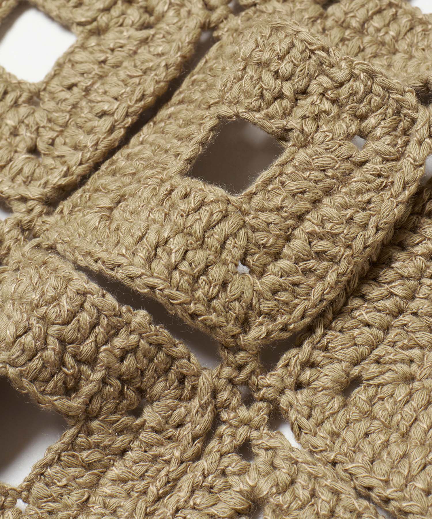 ADAM ET ROPE'「【洗える】クロシェベルト」|ベルト|