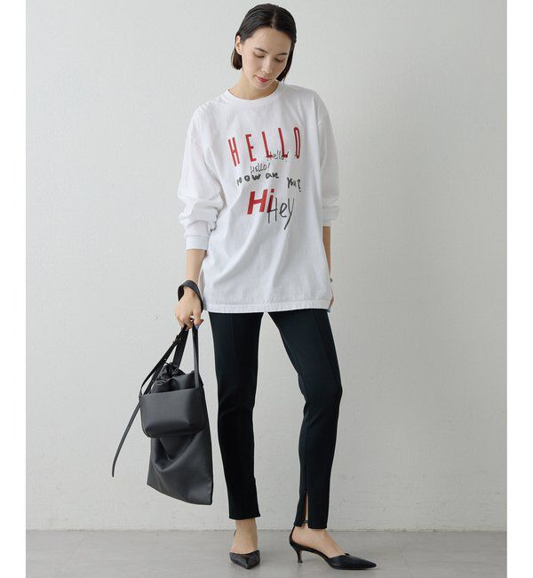  「ロゴロングスリーブTシャツ」|Tシャツ・カットソー|