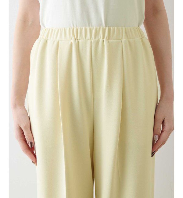  「カットジョーゼットパンツ」|チノ|