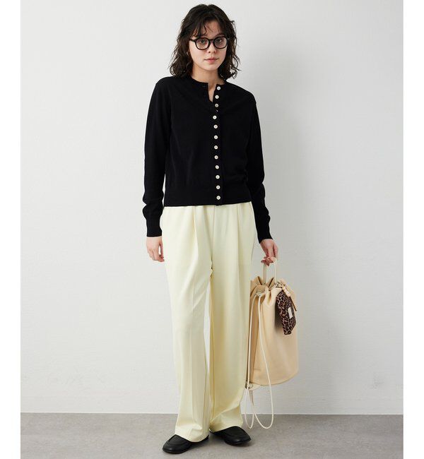  「カットジョーゼットパンツ」|チノ|