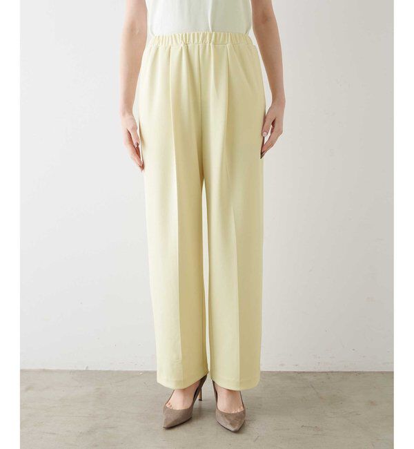  「カットジョーゼットパンツ」|チノ|