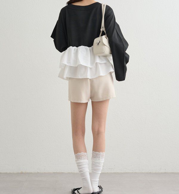  「ペプラムヘンリーニット」|ニット・セーター|