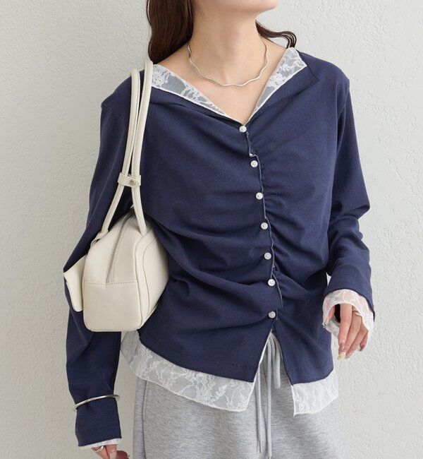  「配色カットソー」|Tシャツ・カットソー|