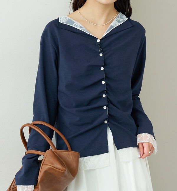  「配色カットソー」|Tシャツ・カットソー|