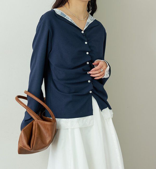  「配色カットソー」|Tシャツ・カットソー|