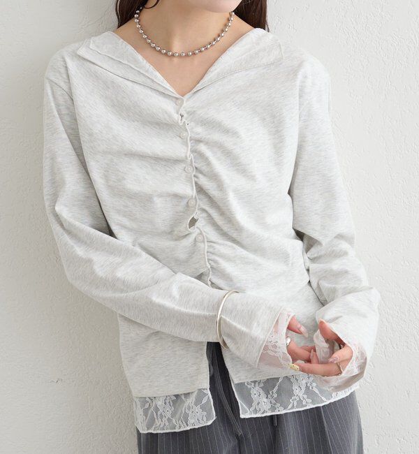  「配色カットソー」|Tシャツ・カットソー|