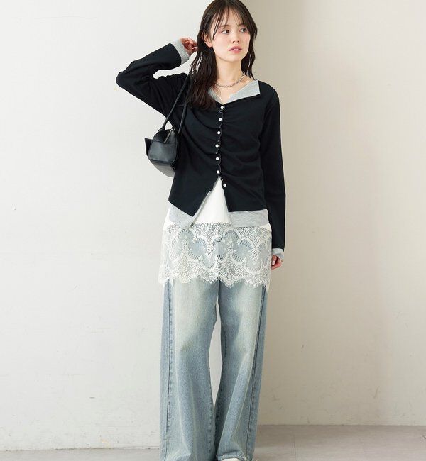  「配色カットソー」|Tシャツ・カットソー|