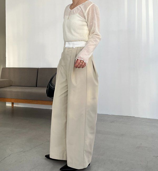  「ワッシャーリバプルオーバー」|Tシャツ・カットソー|