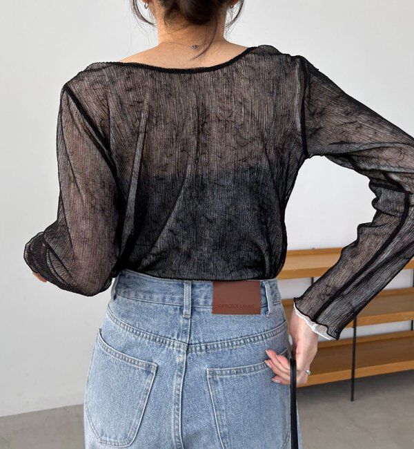  「ワッシャーリバプルオーバー」|Tシャツ・カットソー|