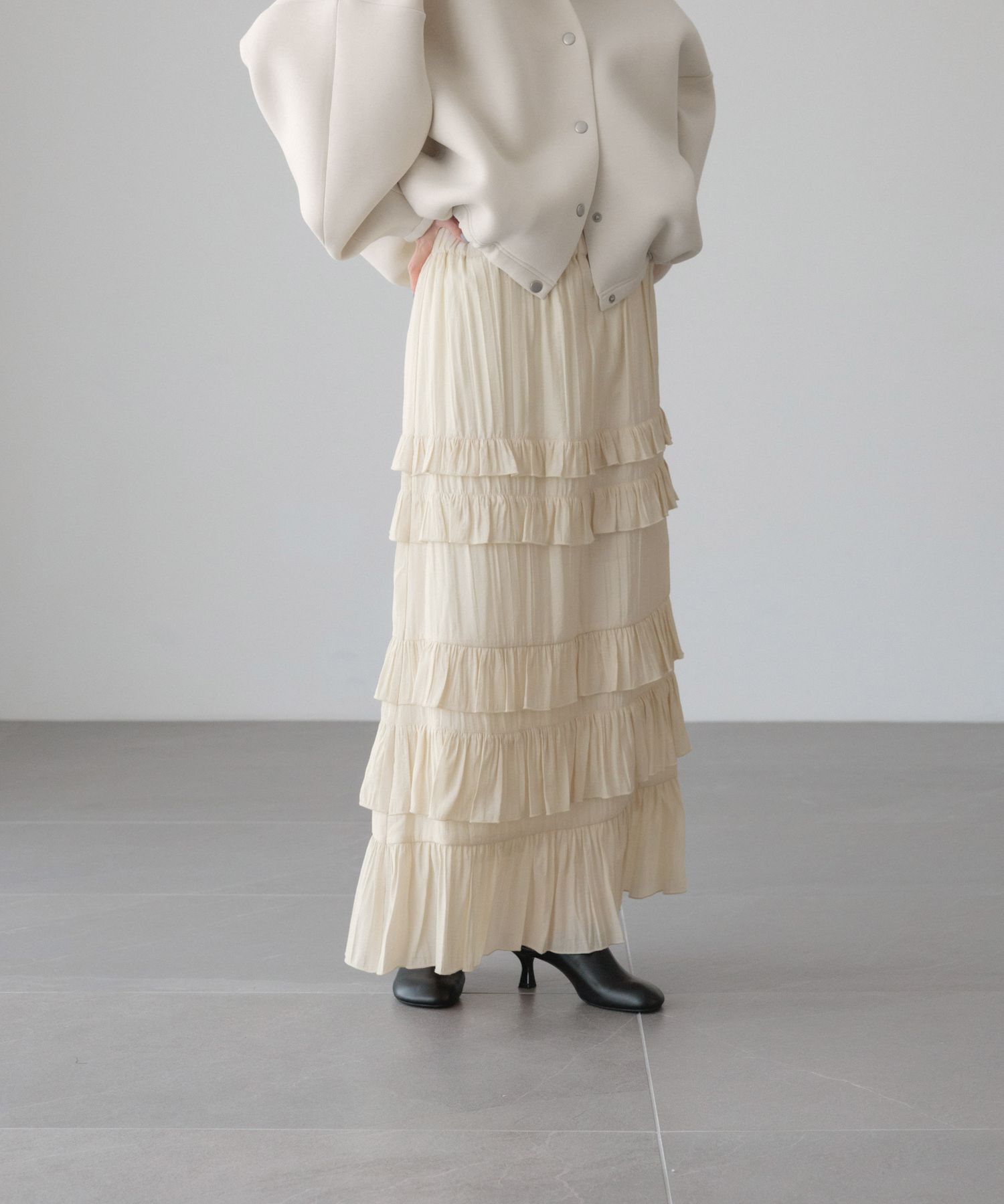 LOWRYS FARM「フリルティアードスカート」|スカート|NTL