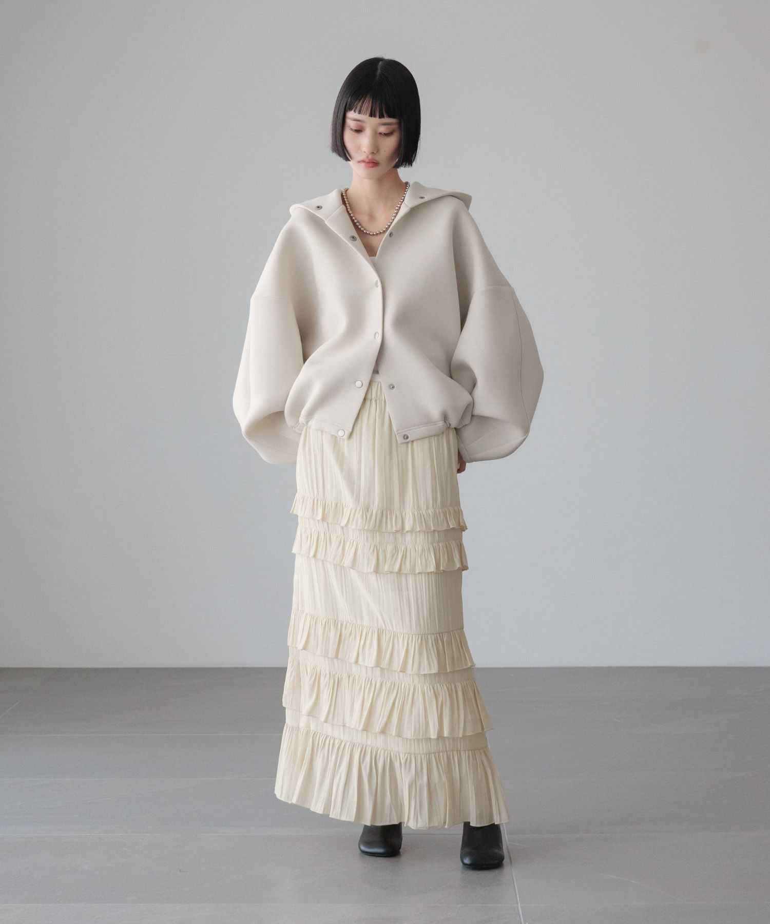 LOWRYS FARM「フリルティアードスカート」|スカート|