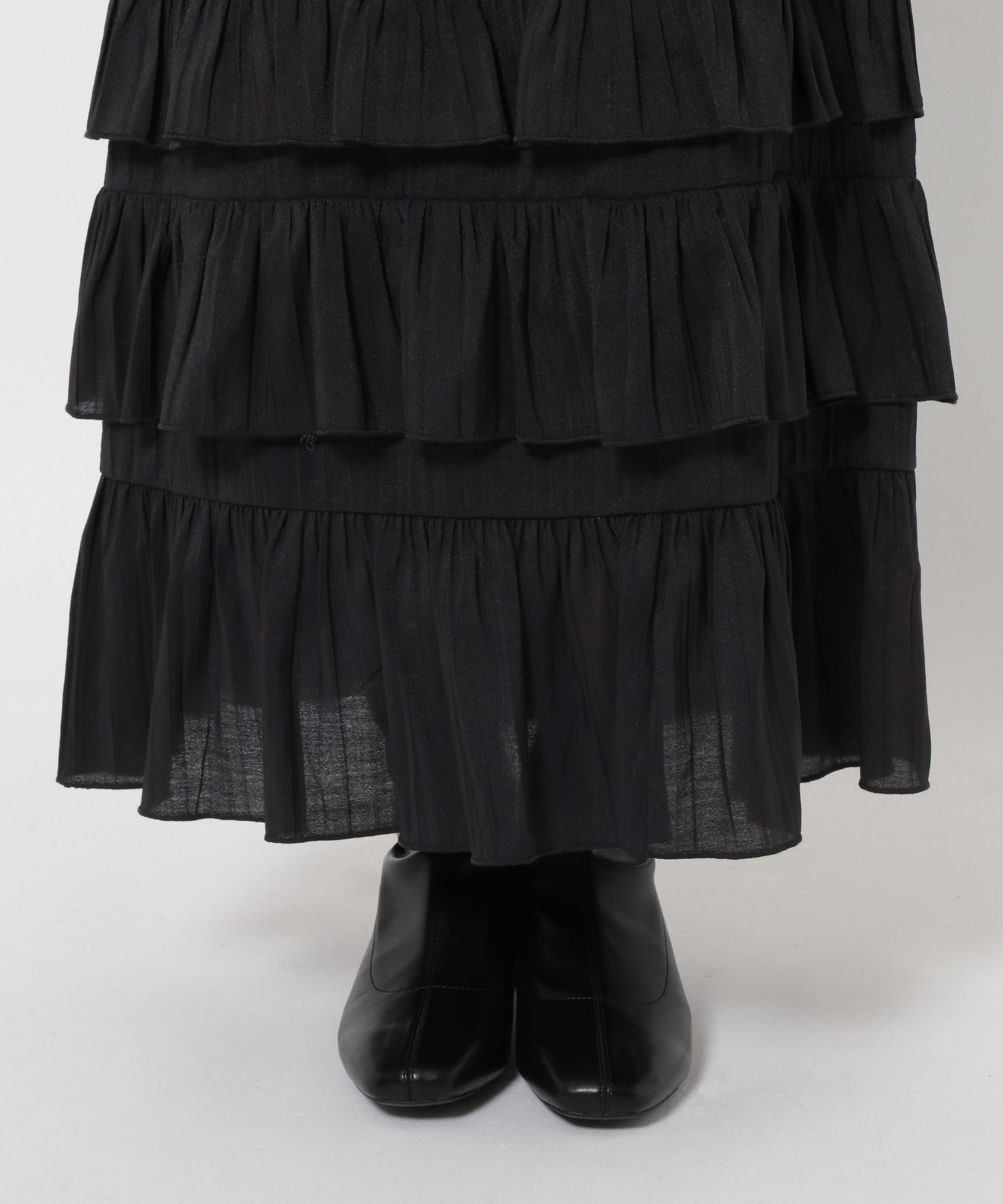 LOWRYS FARM「フリルティアードスカート」|スカート|