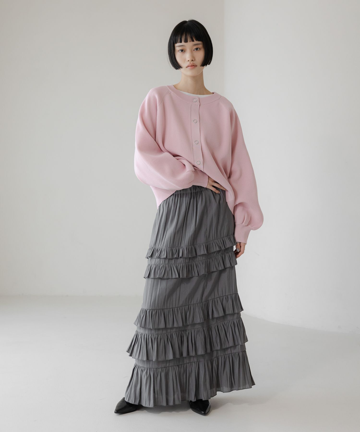 LOWRYS FARM「フリルティアードスカート」|スカート|