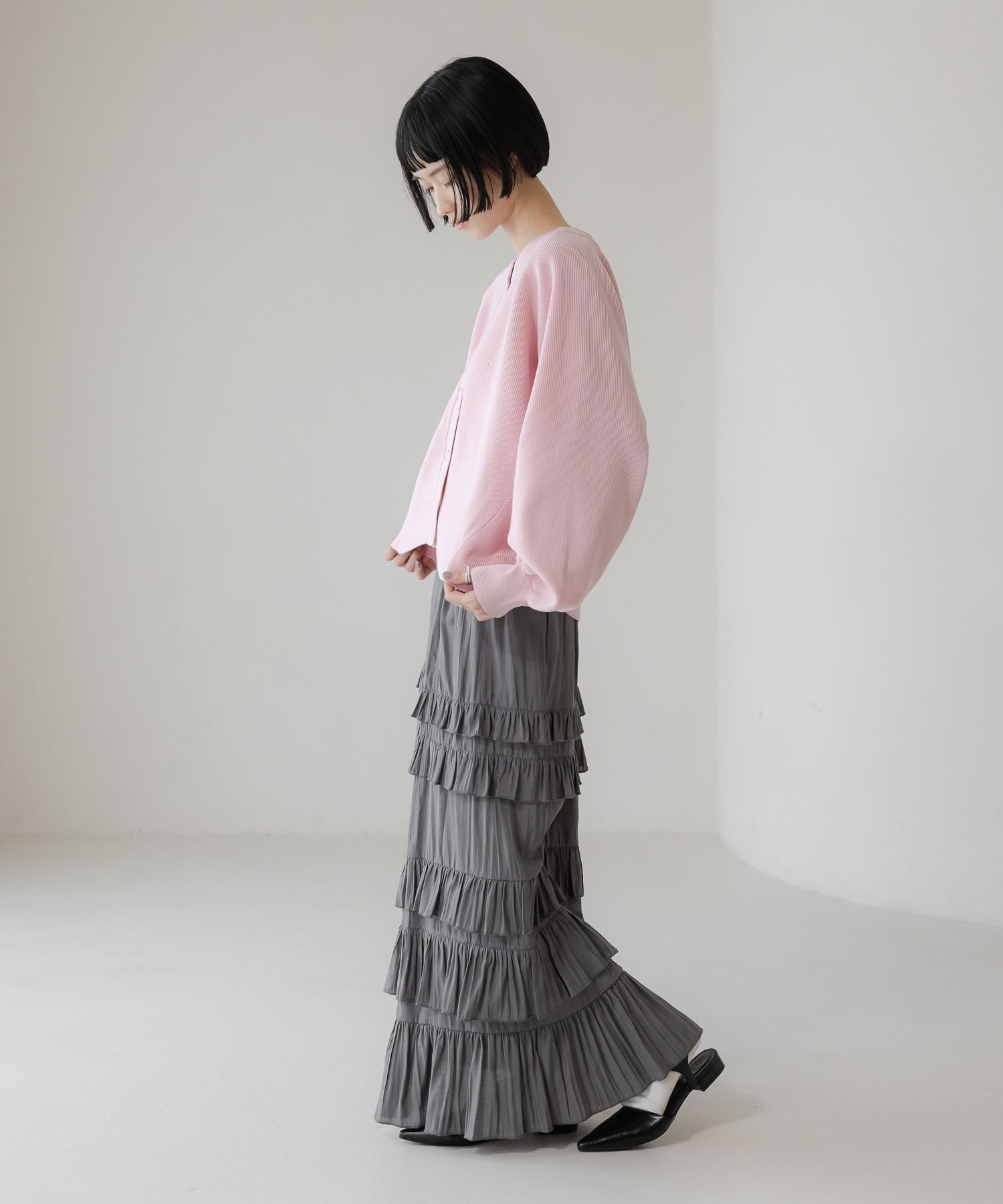 LOWRYS FARM「フリルティアードスカート」|スカート|