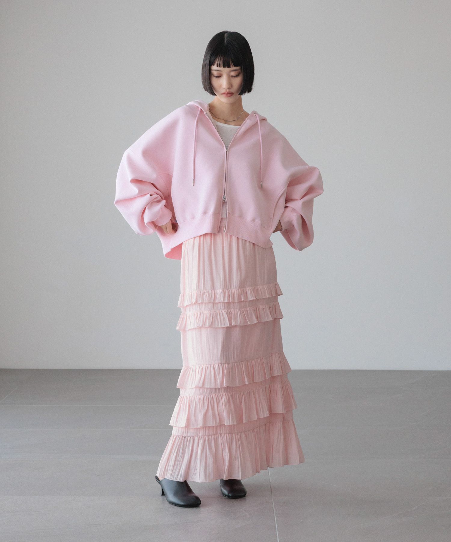 LOWRYS FARM「フリルティアードスカート」|スカート|