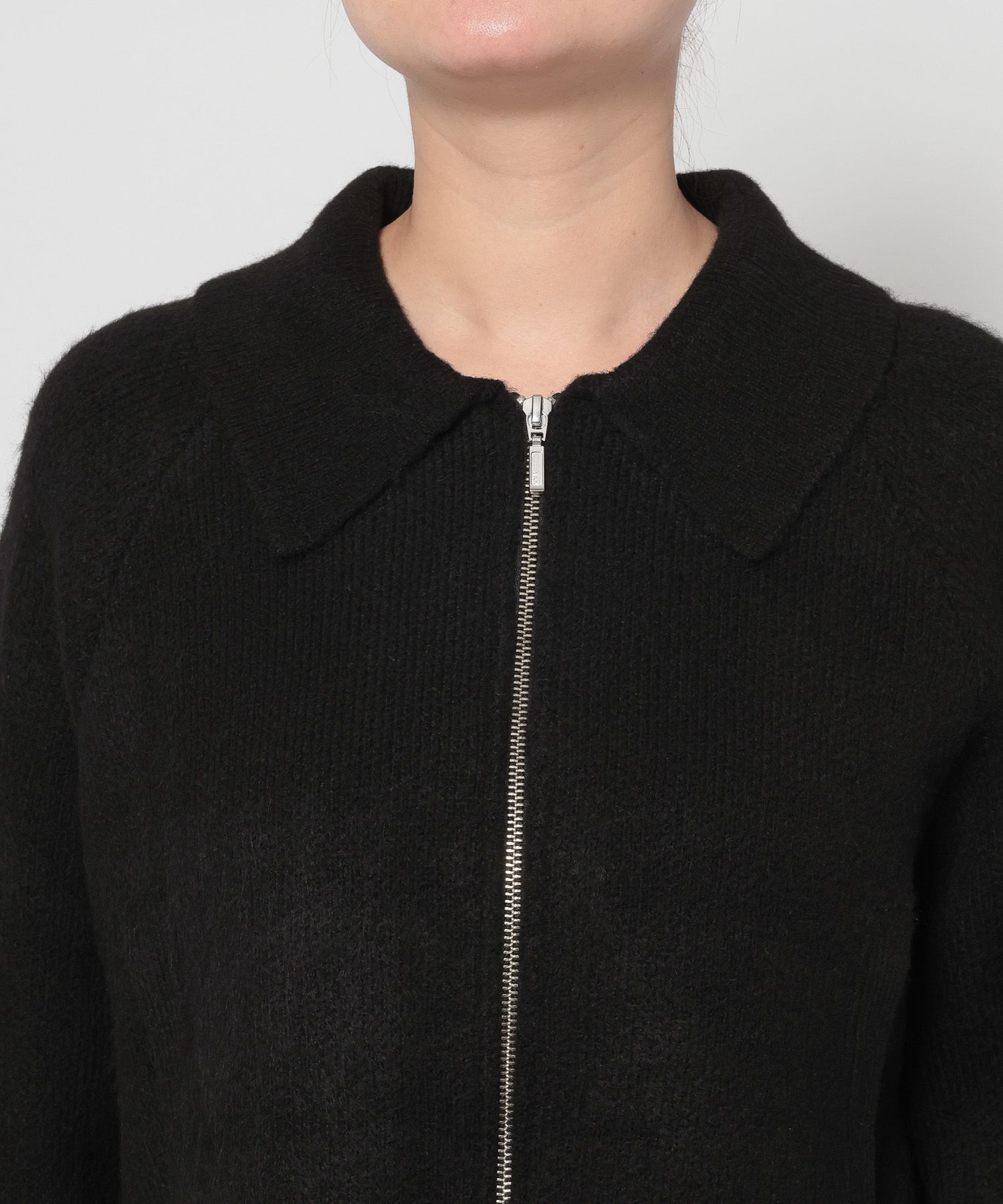 LOWRYS FARM「エリニットフリルブルゾン」|その他|