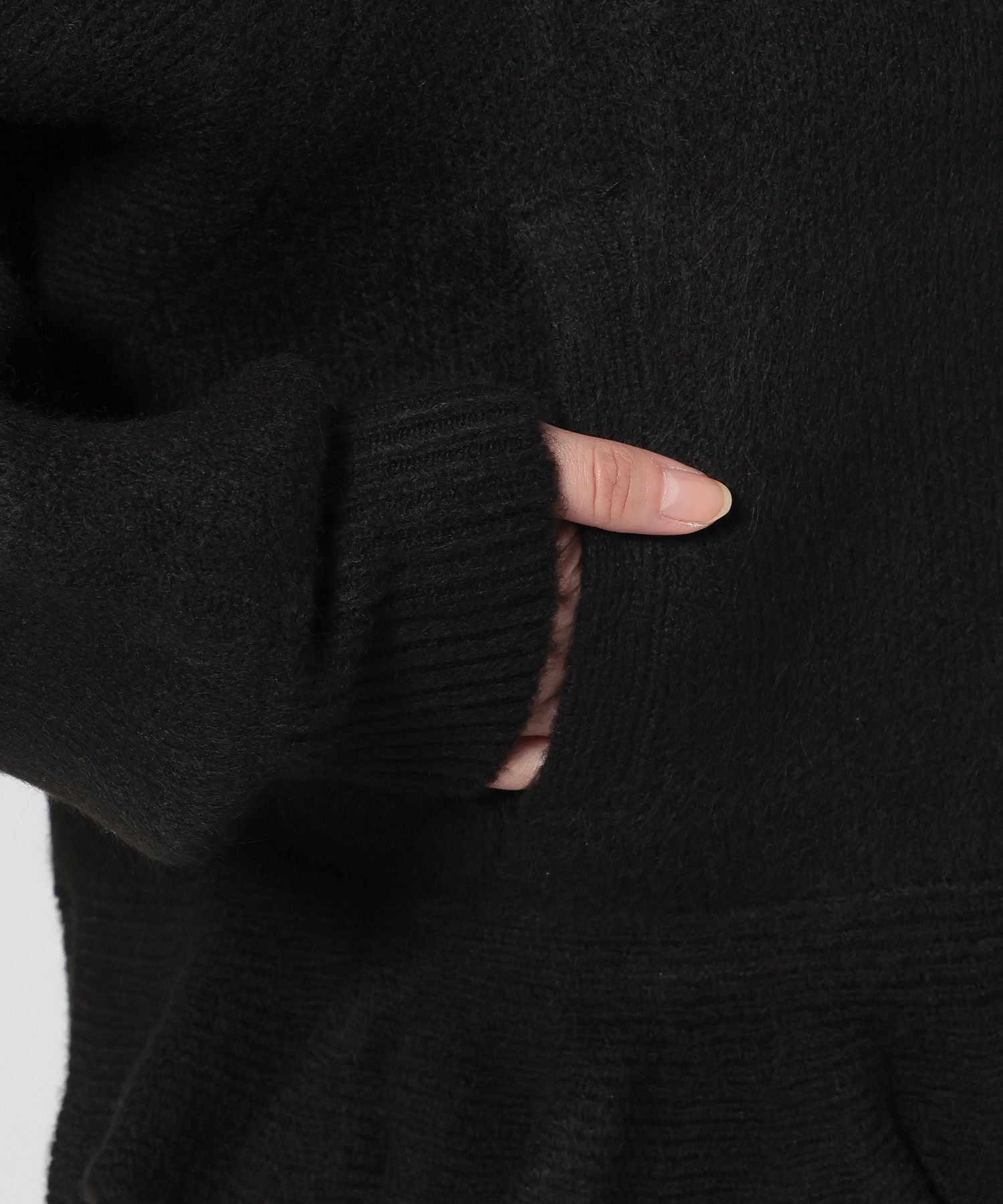 LOWRYS FARM「エリニットフリルブルゾン」|その他|