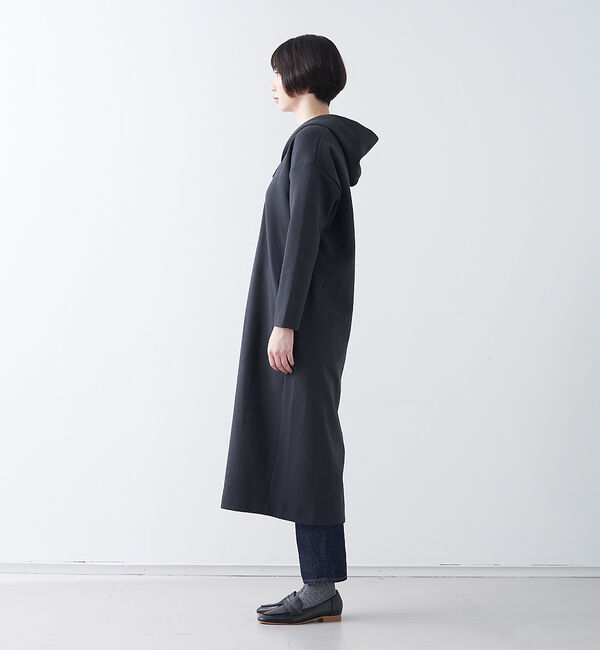 collex「ダンボールニット　パーカーロングワンピース」|ワンピース|