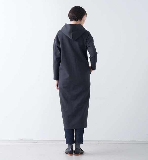 collex「ダンボールニット　パーカーロングワンピース」|ワンピース|