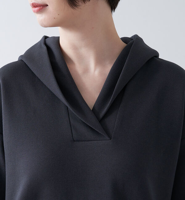 collex「ダンボールニット　パーカーロングワンピース」|ワンピース|