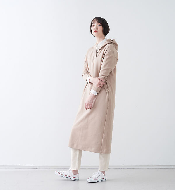 collex「ダンボールニット　パーカーロングワンピース」|ワンピース|