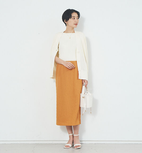 Rouge vif「変わり織り4WAYストレッチタイトスカート」|スカート|