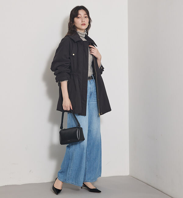 qualite「【HealthyDENIM】WildGingerEasy ワイドデニム」|デニム|