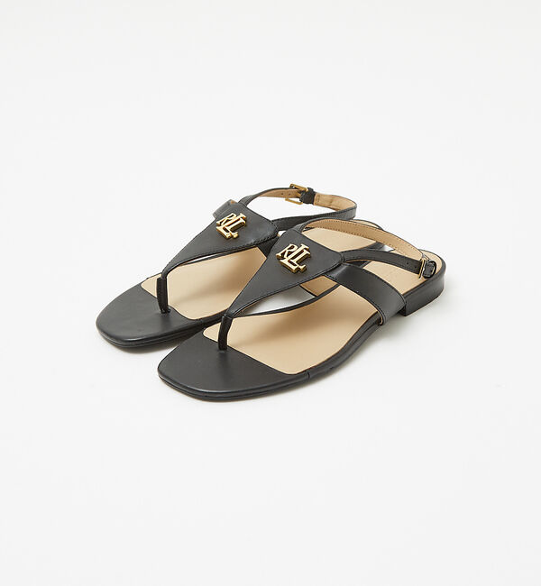 AU BANNISTER「●【LAUREN】EVERLEY-SANDALS-FLAT SANDAL」|サンダル|ブラック