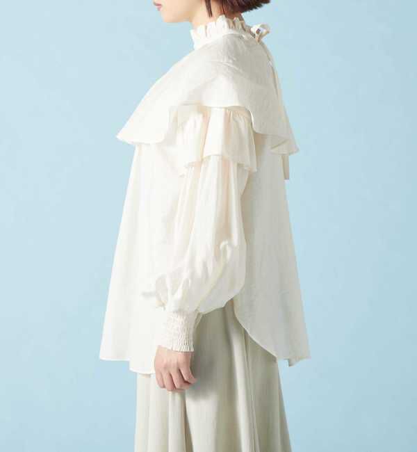 TIARA「2WAYフリルブラウス」|シャツ・ブラウス|
