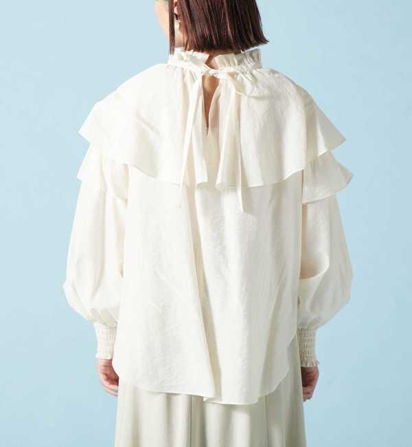TIARA「2WAYフリルブラウス」|シャツ・ブラウス|