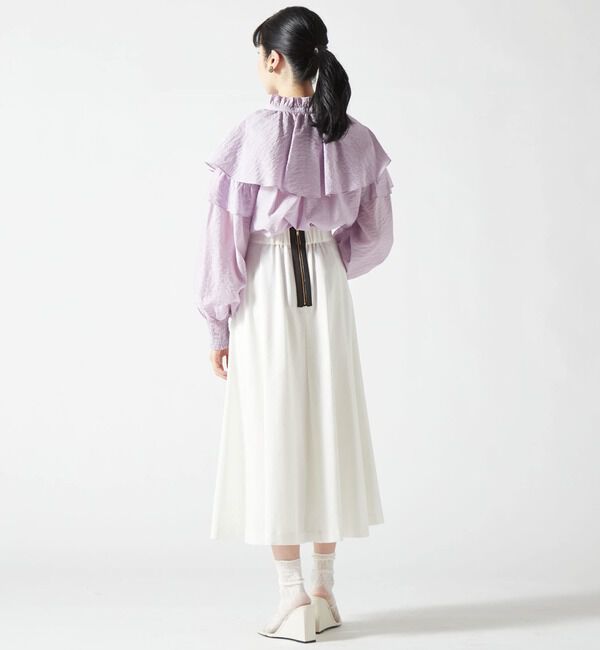 TIARA「2WAYフリルブラウス」|シャツ・ブラウス|