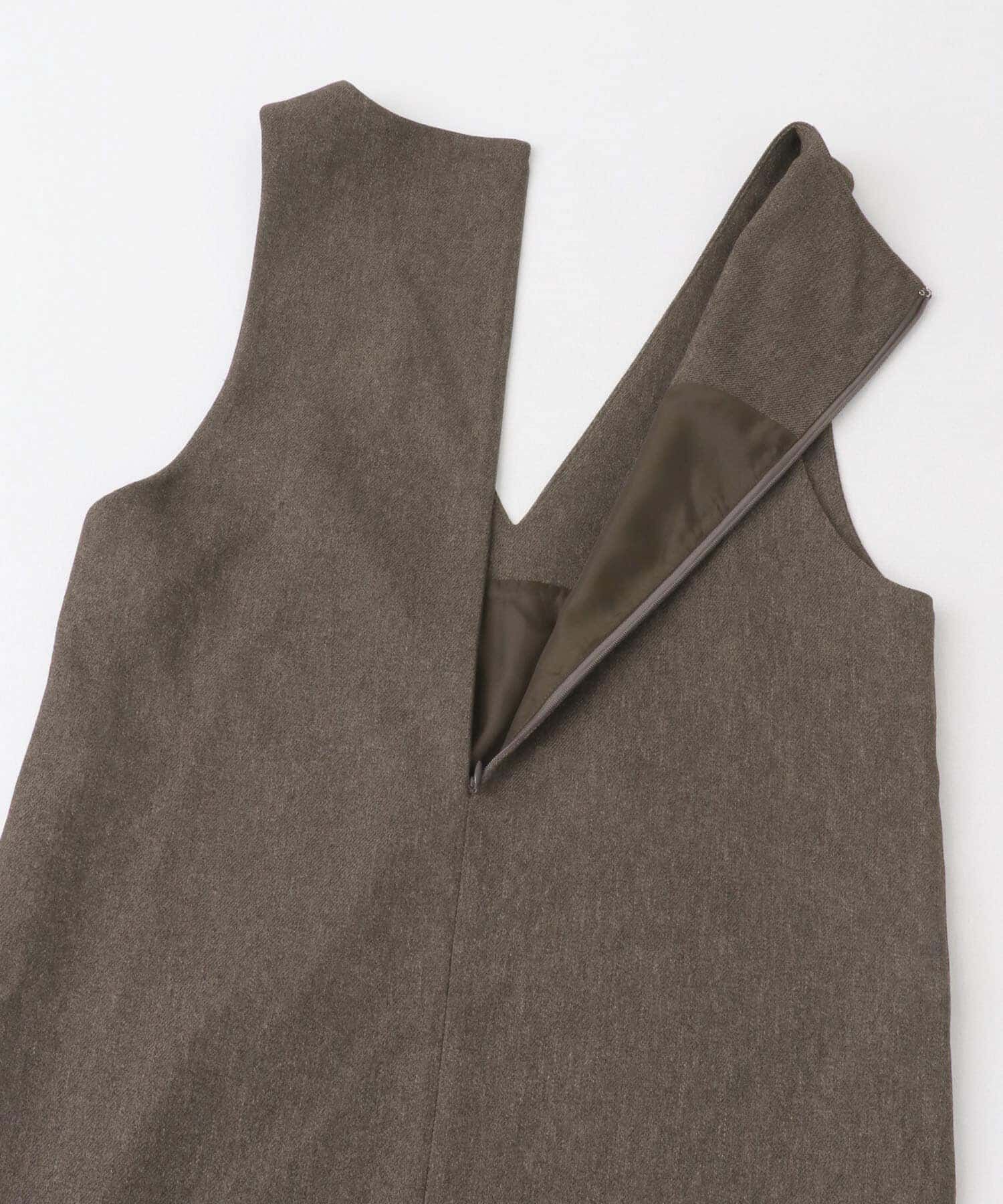 URBAN RESEARCH ROSSO「『UR TECH』ジャンパーワンピース」|ワンピース|