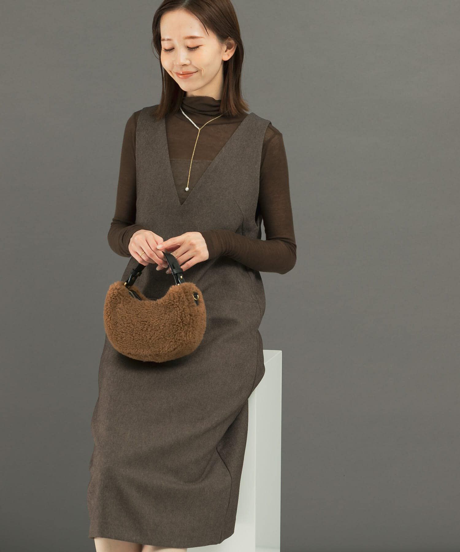 URBAN RESEARCH ROSSO「『UR TECH』ジャンパーワンピース」|ワンピース|