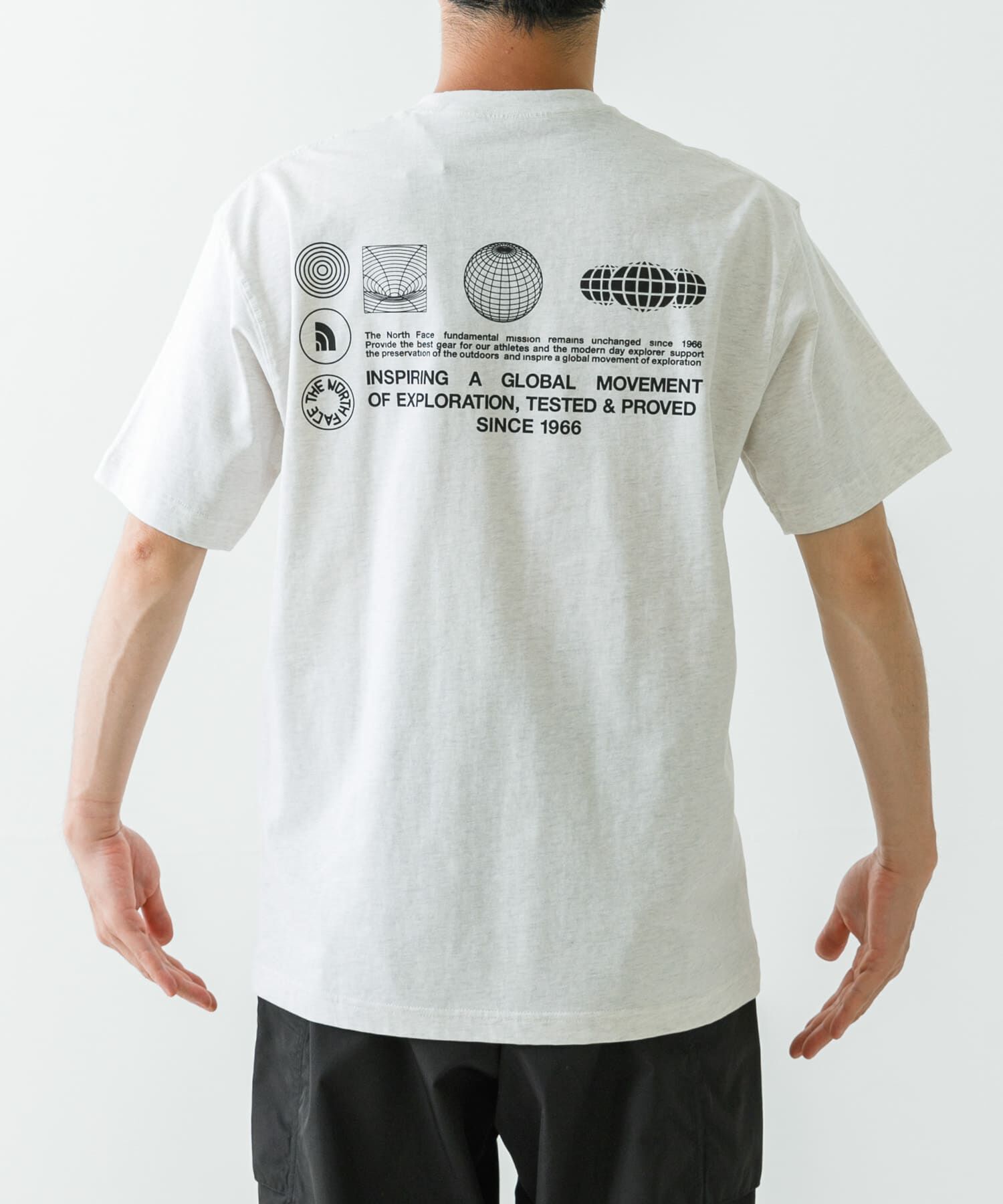 URBAN RESEARCH「THE NORTH FACE　S/S FD Globe Grid Cotton T-Shirts」|Tシャツ・カットソー|