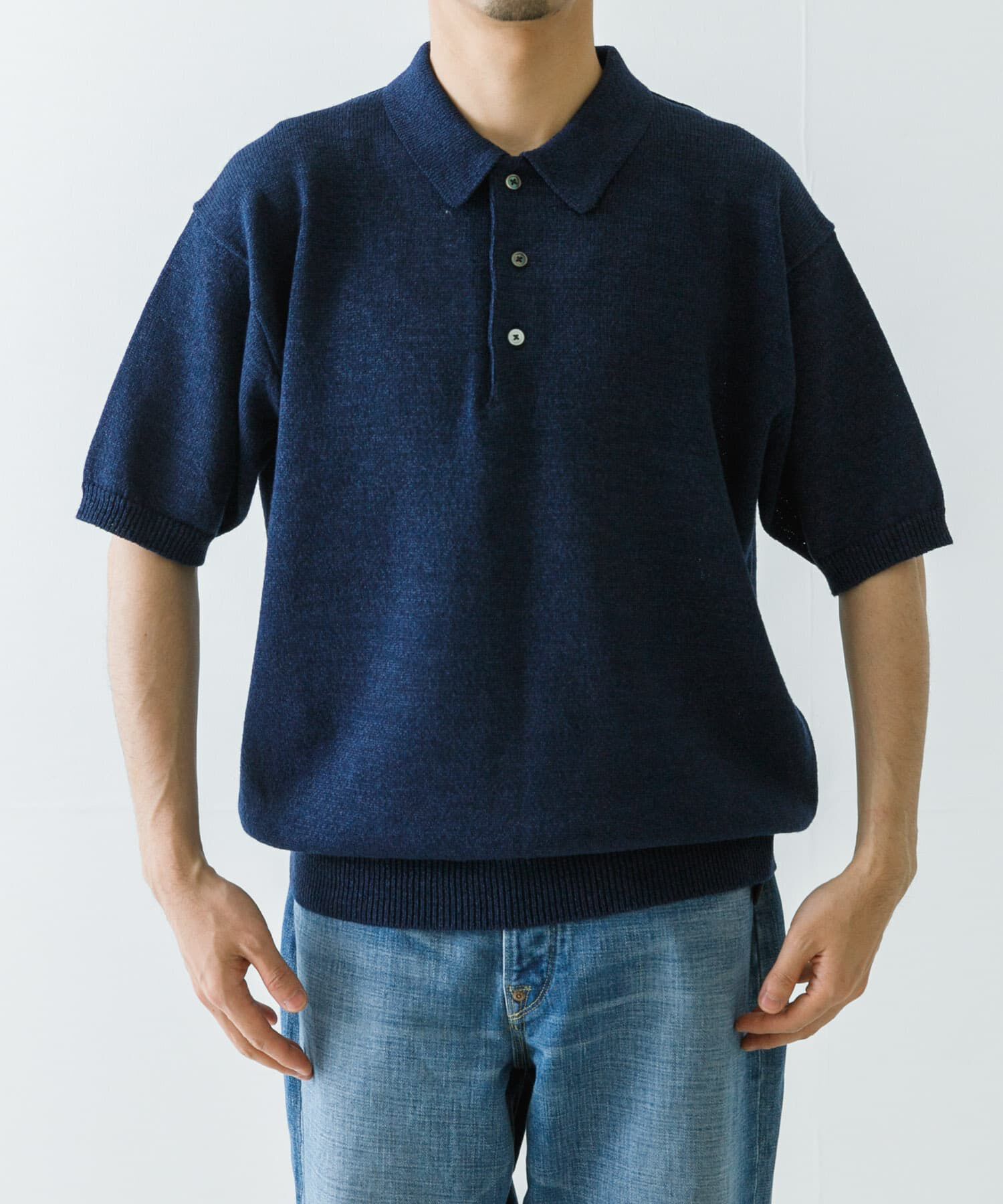 URBAN RESEARCH「ウール ワシ ニットポロ」|ポロシャツ|