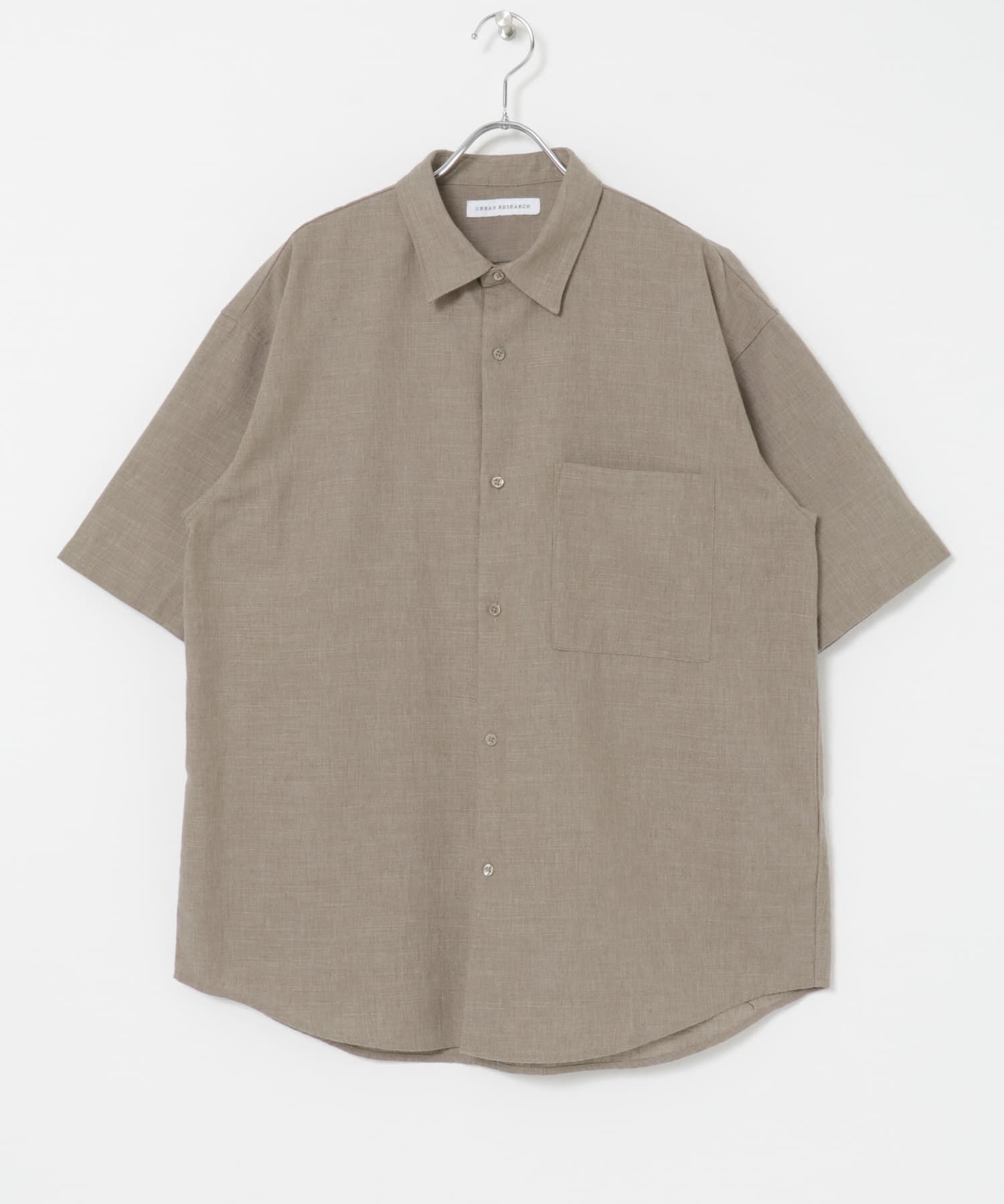 URBAN RESEARCH「LINEN PIN HEAD SHORT-SLEEVE SHIRTS」|シャツ・ブラウス|