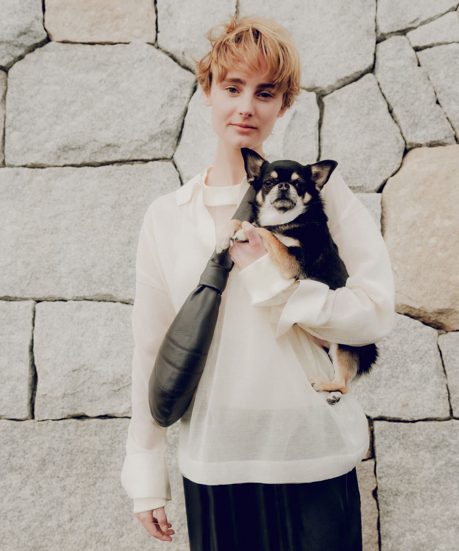 URBAN RESEARCH「ラミー混スキッパーシアーニット」|ニット・セーター|