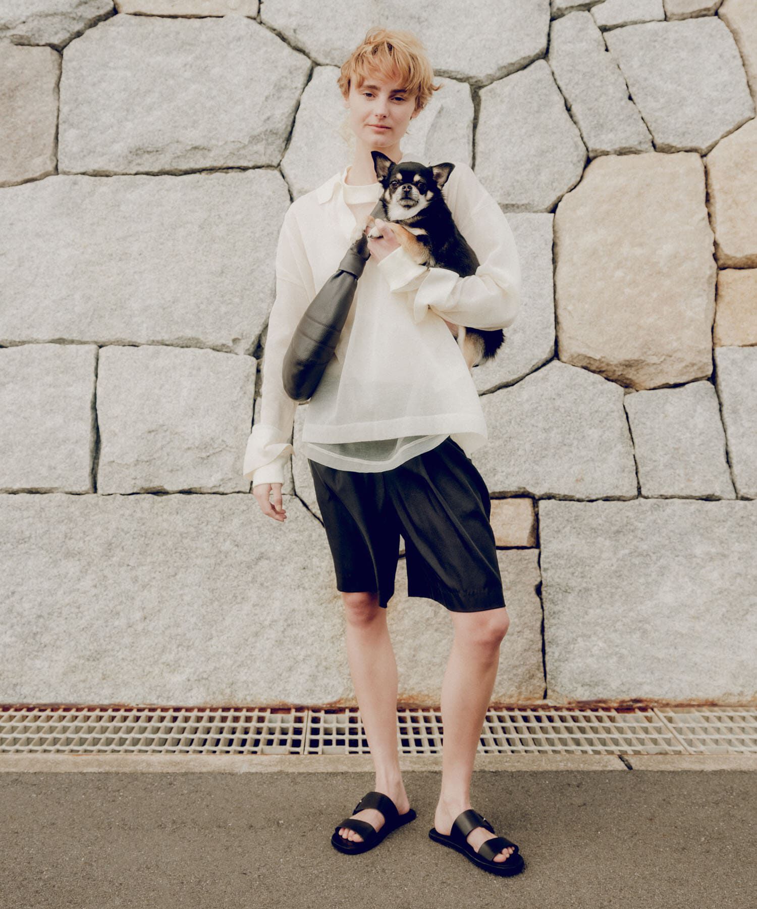 URBAN RESEARCH「ラミー混スキッパーシアーニット」|ニット・セーター|