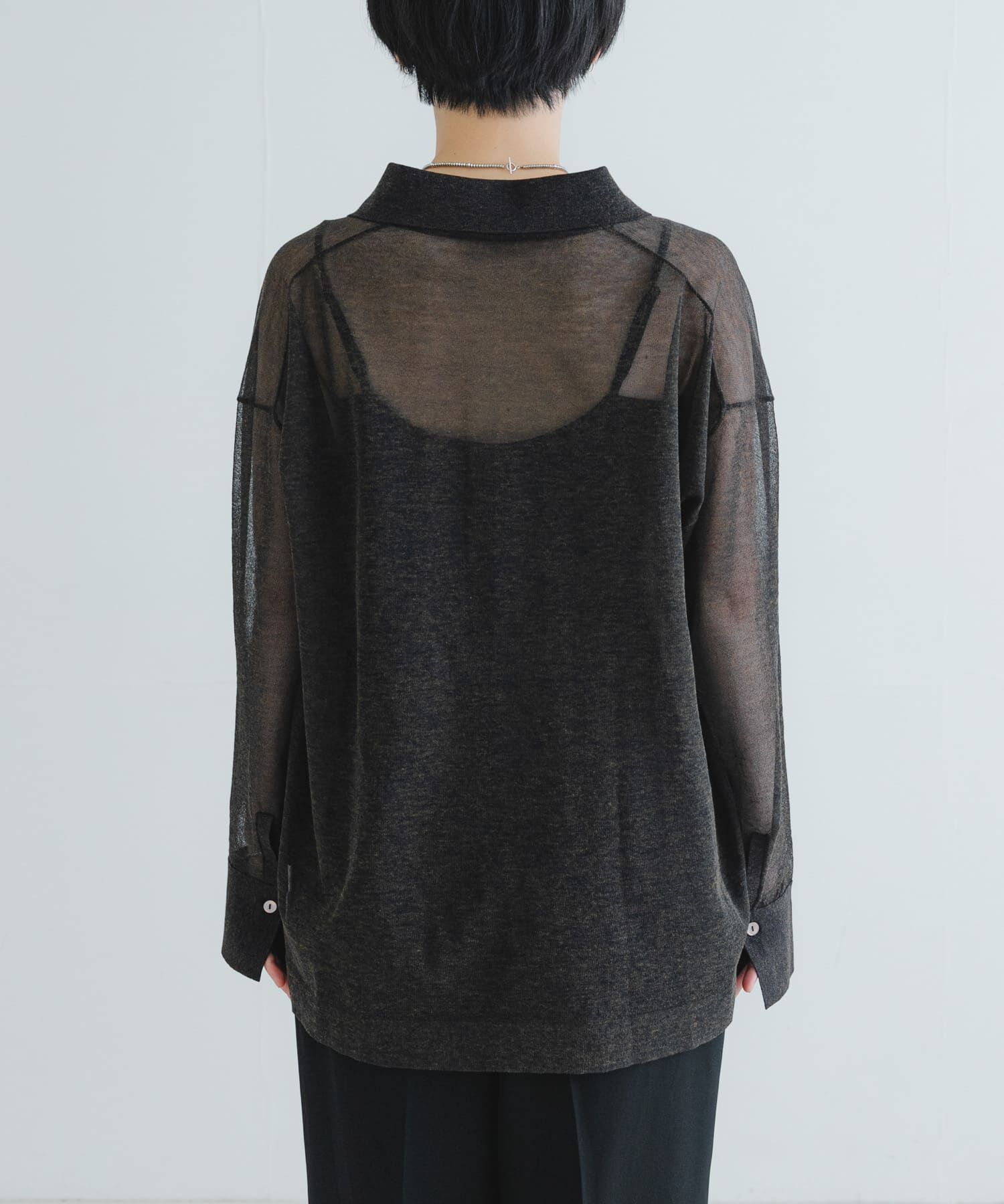 URBAN RESEARCH「ラミー混スキッパーシアーニット」|ニット・セーター|