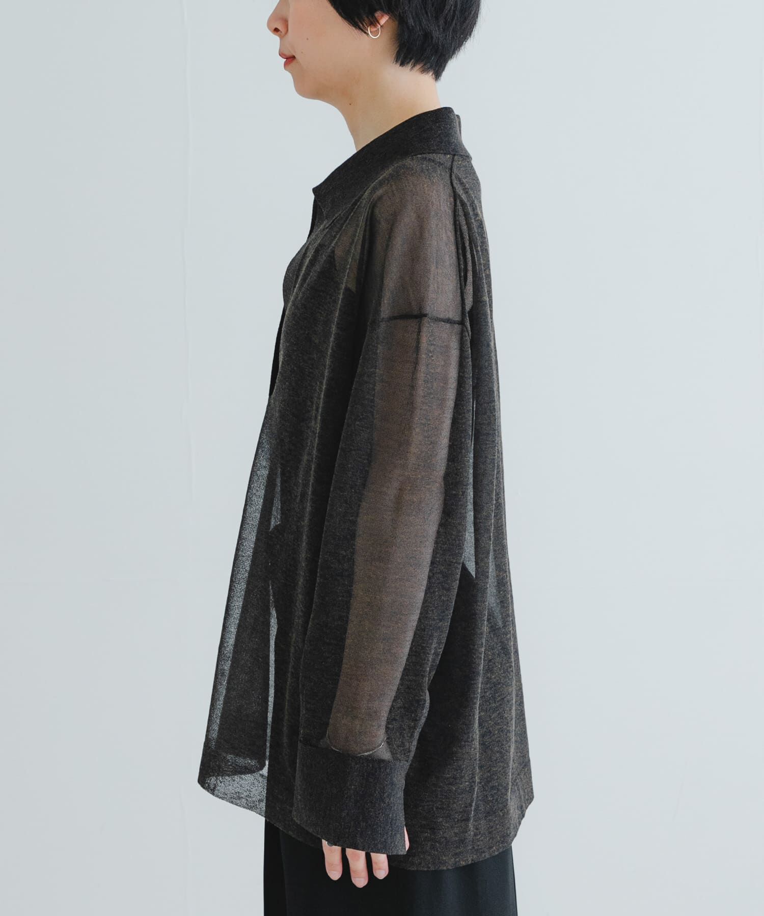 URBAN RESEARCH「ラミー混スキッパーシアーニット」|ニット・セーター|