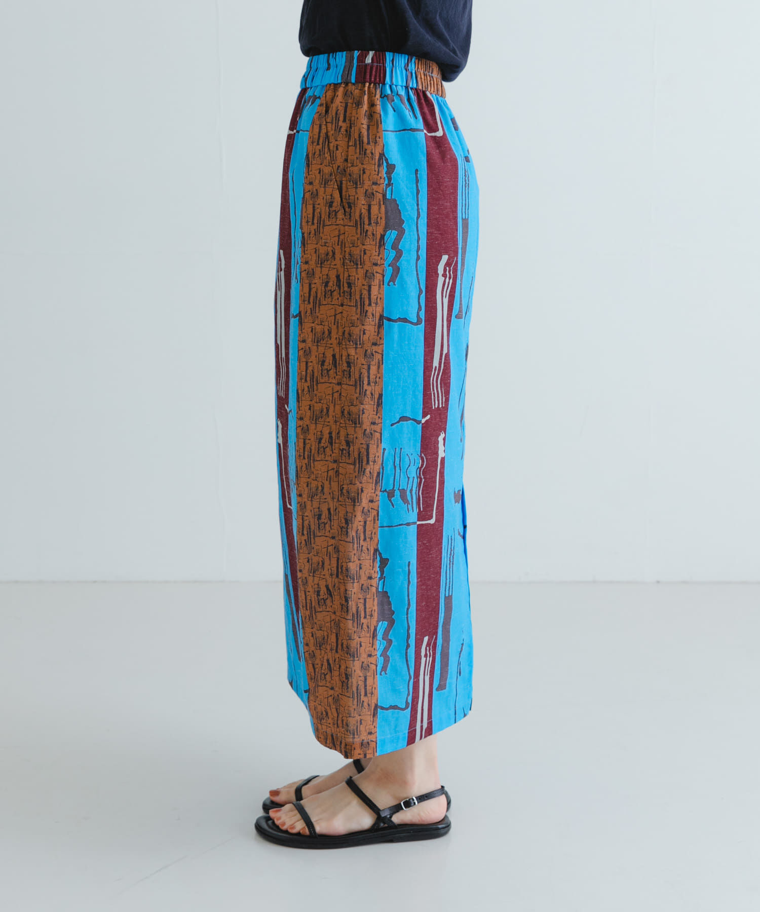 URBAN RESEARCH「『2サイズ展開』アートプリントストレートスカート」|スカート|