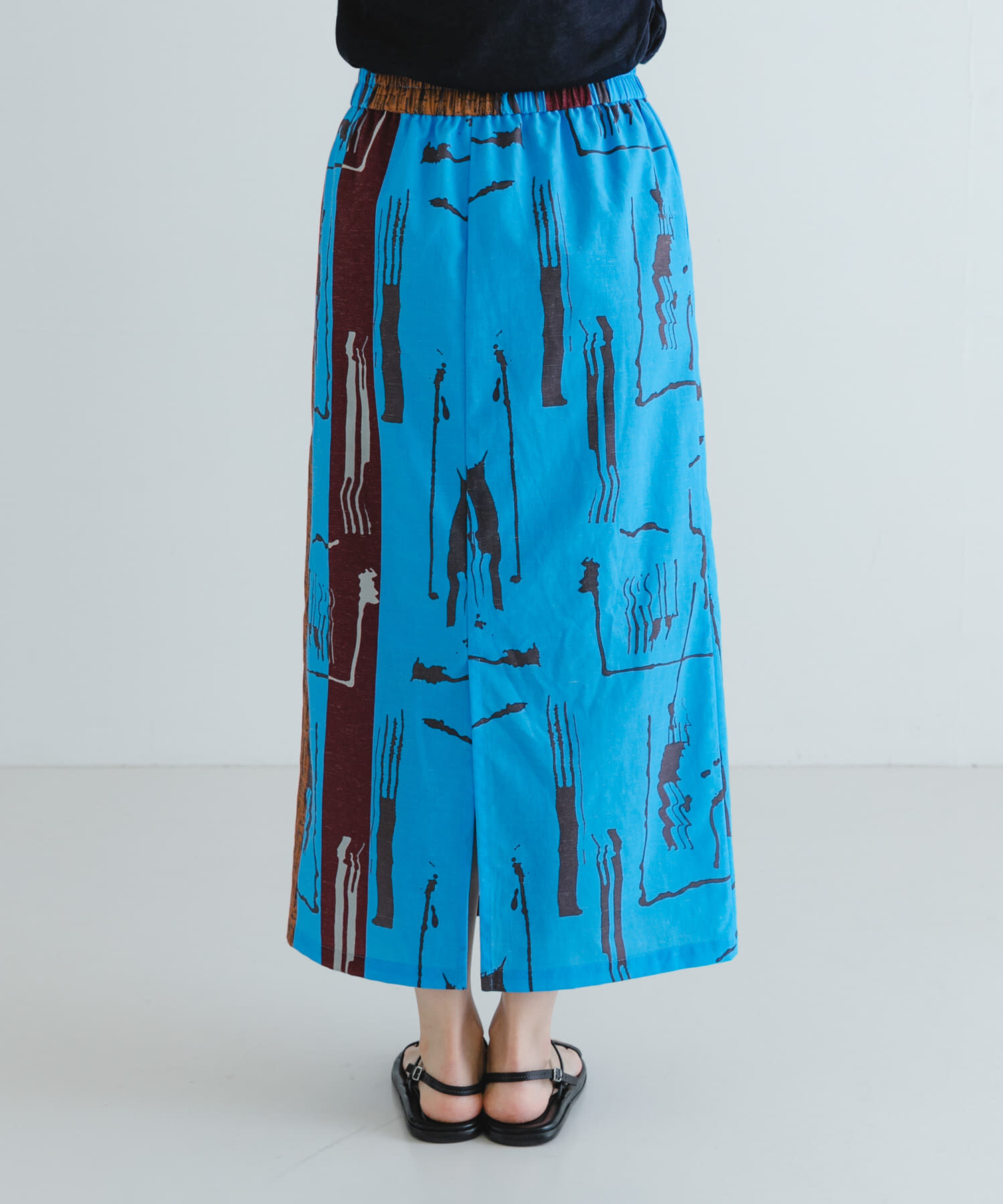 URBAN RESEARCH「『2サイズ展開』アートプリントストレートスカート」|スカート|