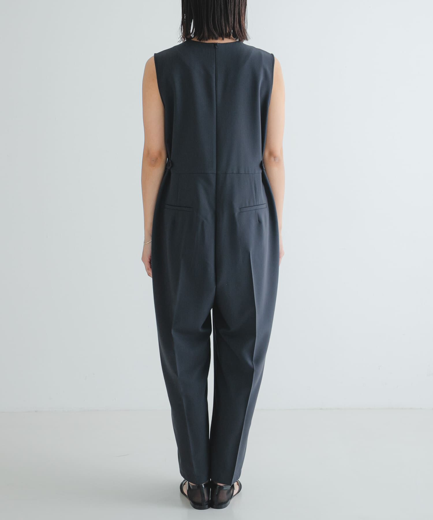 URBAN RESEARCH「Uネックタックオールインワン」|スカート|