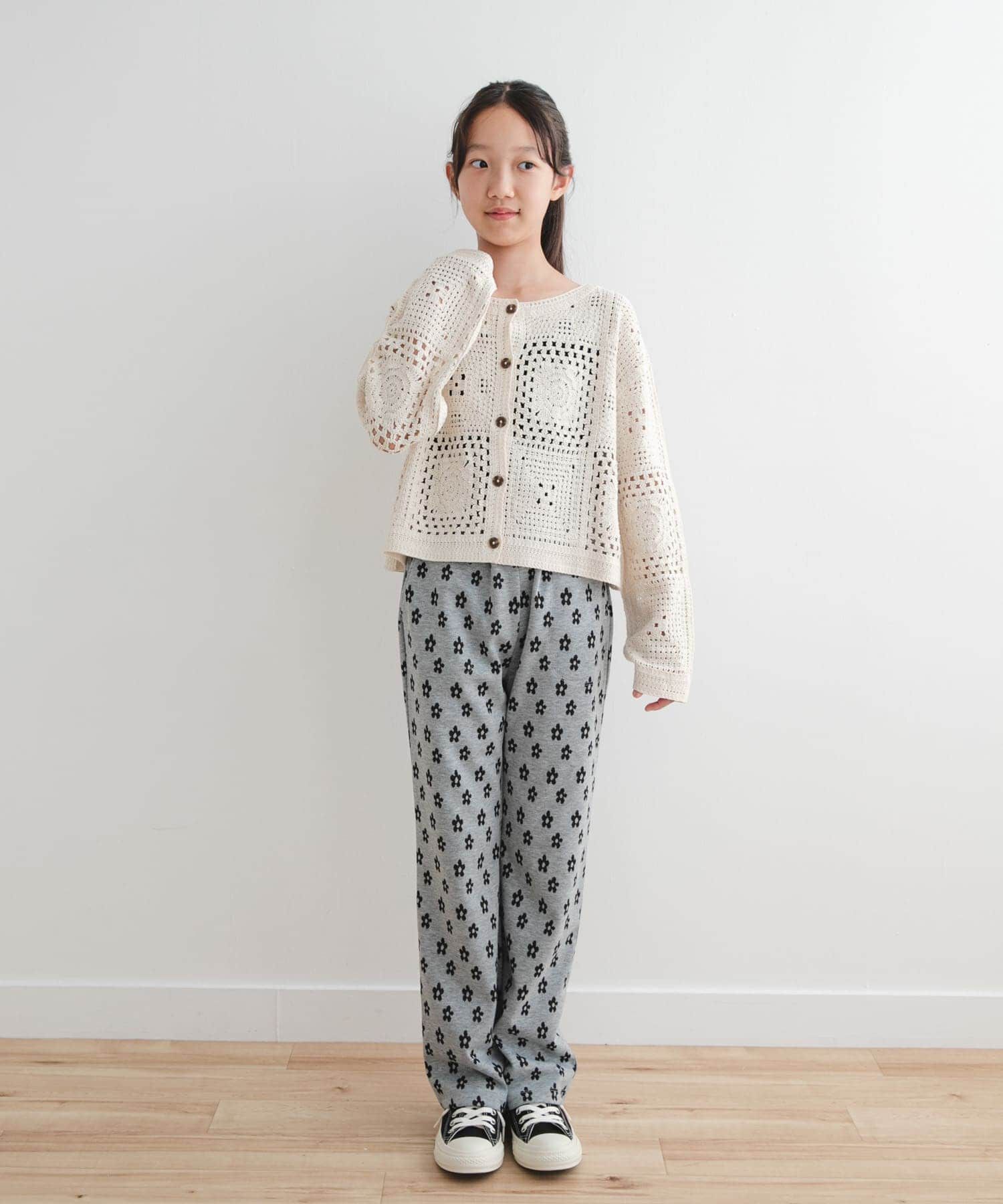 URBAN RESEARCH DOORS「『WEB/一部店舗限定サイズ』フラワージャガードパンツ(KIDS)」|その他|