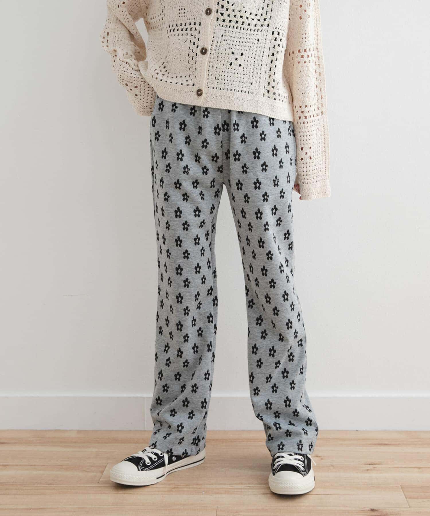 URBAN RESEARCH DOORS「『WEB/一部店舗限定サイズ』フラワージャガードパンツ(KIDS)」|その他|