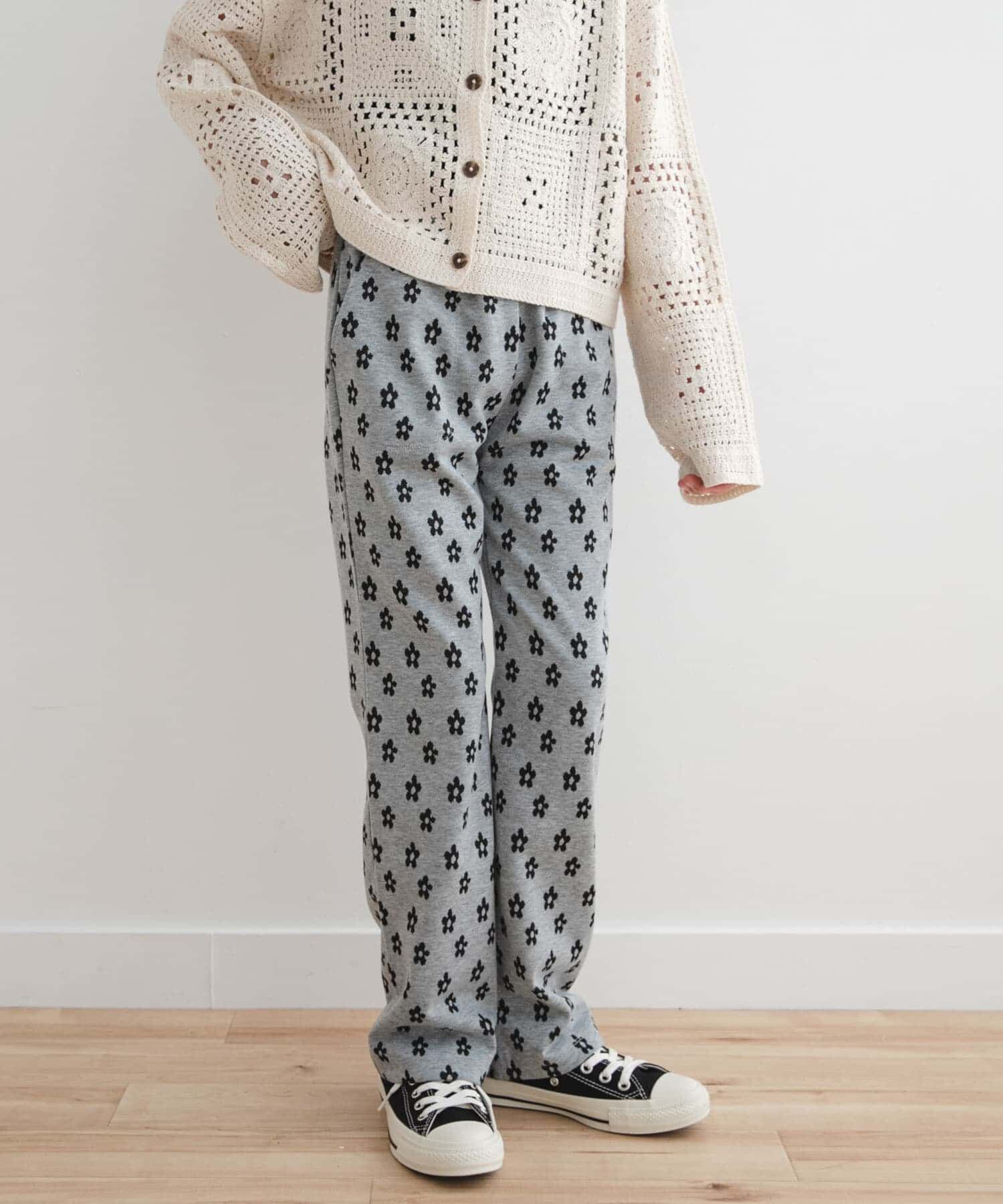 URBAN RESEARCH DOORS「『WEB/一部店舗限定サイズ』フラワージャガードパンツ(KIDS)」|その他|