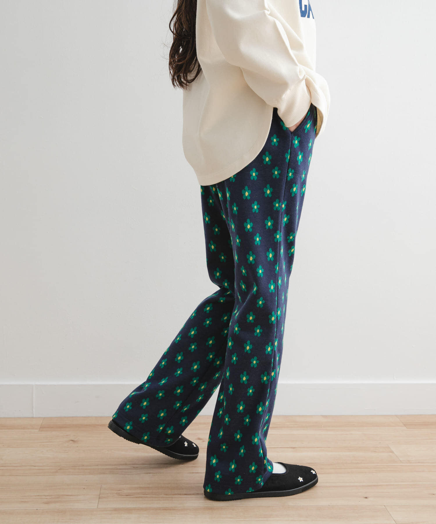 URBAN RESEARCH DOORS「『WEB/一部店舗限定サイズ』フラワージャガードパンツ(KIDS)」|その他|