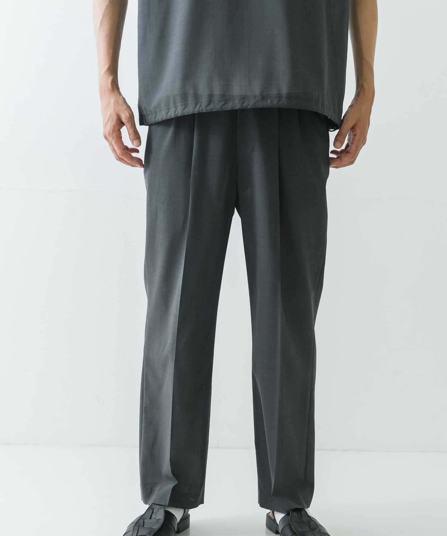 URBAN RESEARCH「ウォッシャブルウールサイロフィルスラックス」|その他|