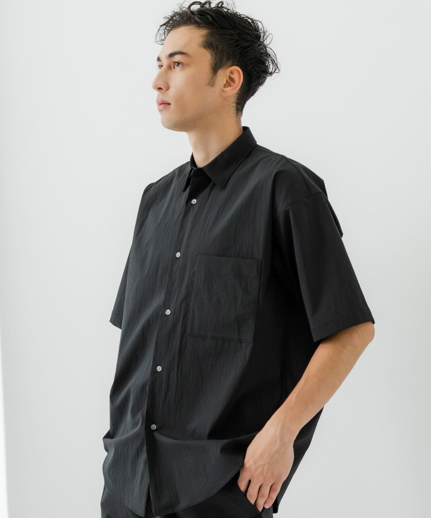 URBAN RESEARCH「NYLON DRY STRETCH SHIRTS」|シャツ・ブラウス|