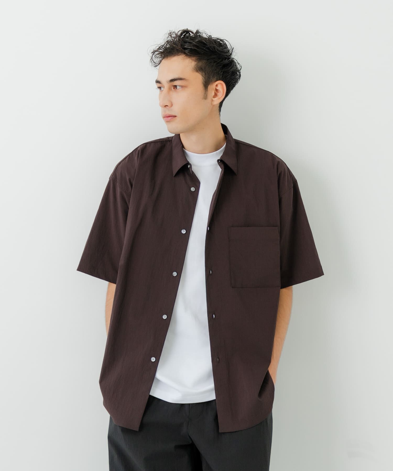 URBAN RESEARCH「NYLON DRY STRETCH SHIRTS」|シャツ・ブラウス|